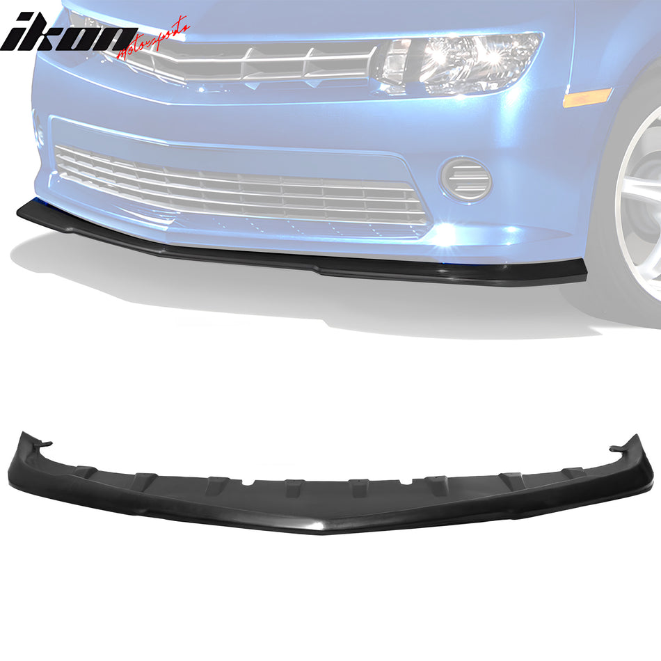 2014-2015 Chevrolet Camaro V6 GFX Style Unpainted Front Bumper Lip PU