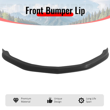 Fits 16-18 Chevy Camaro SS MDA Style Front Bumper Lip Spoiler Chin PU Unpainted