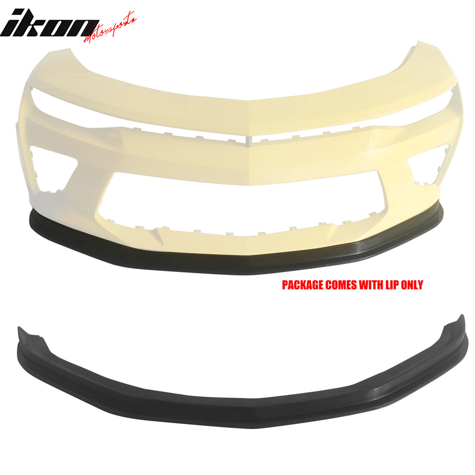 2016-2018 Chevrolet Camaro SS MDA Style Unpainted Front Bumper Lip PU