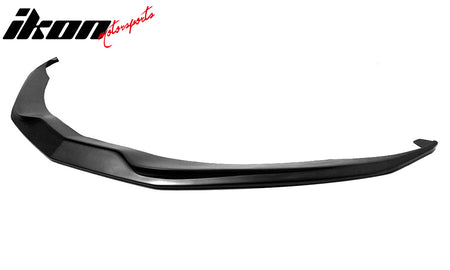 Fits 14-19 Chevy Corvette Front Bumper Lip Spoiler Splitter Unpainted Black PU