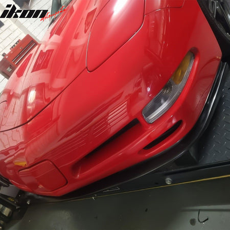 Fits 97-04 Chevrolet Corvette CS Style Front Bumper Lip Spoiler Kit Unpainted PU