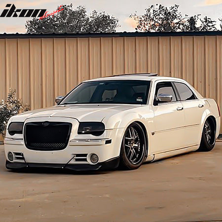 Fits 05-10 Chrysler 300 300C ED VIP Style Front Bumper Lip Spoiler Unpainted PU