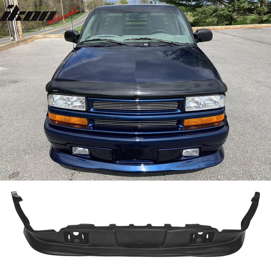 1998-2004 Chevy S10 GMC Sonoma Extreme Unpainted Front Bumper Lip PU