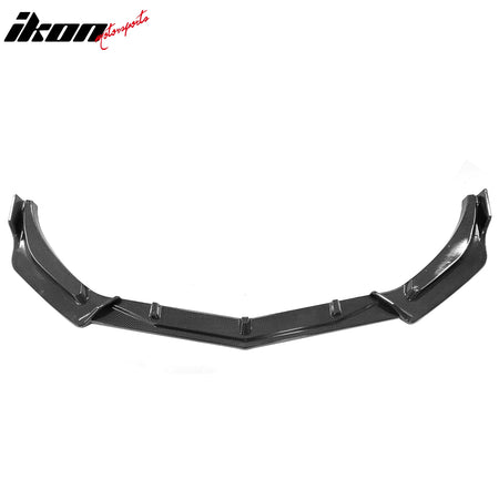 For 19-25 Chevrolet Malibu IKON Front Bumper Lip Chin Spoiler Carbon Fiber Print