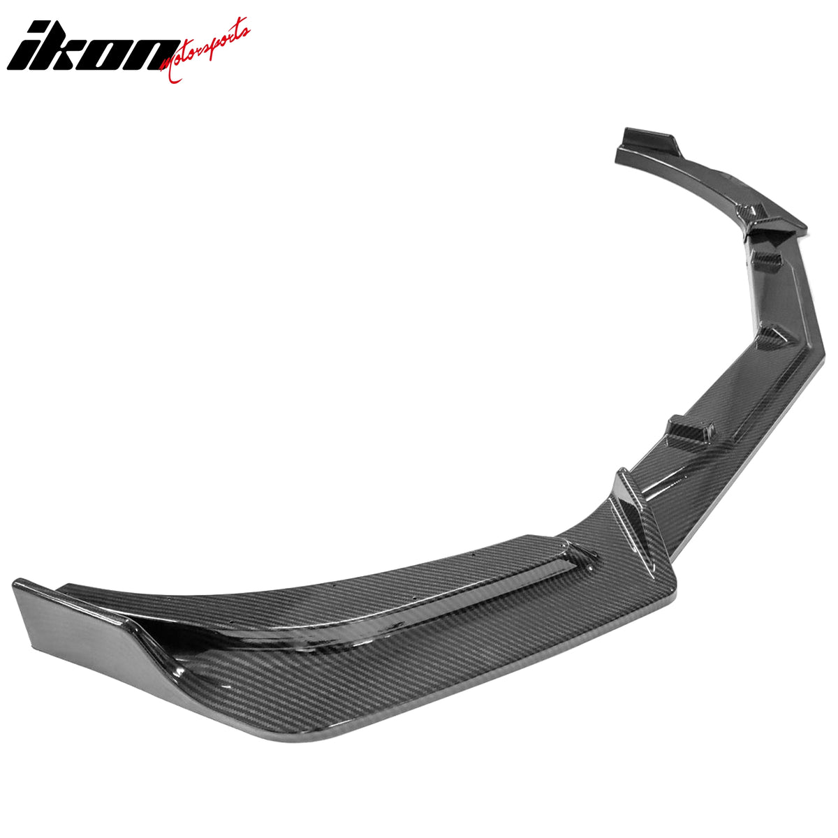 For 19-25 Chevrolet Malibu IKON Front Bumper Lip Chin Spoiler Carbon Fiber Print
