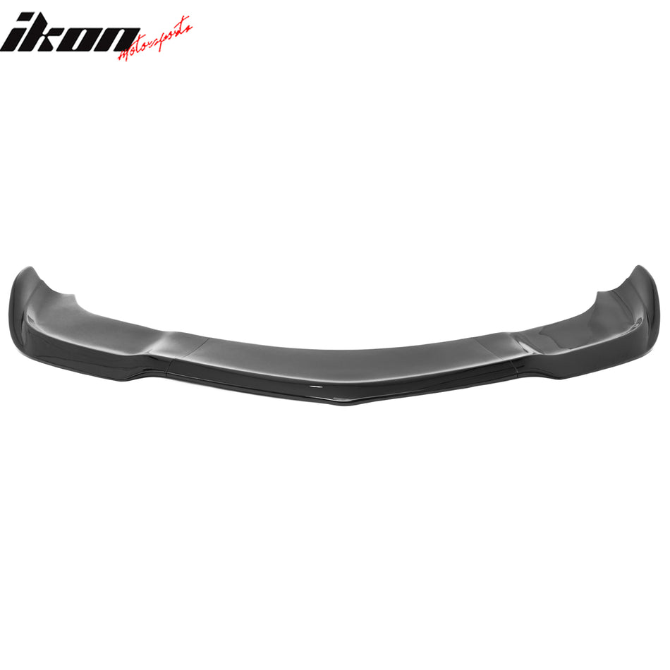 2012-2014 Dodge Charger SRT8 IKON Style Gloss Black Front Bumper Lip PP 3PCS