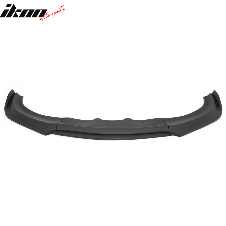 2015-2023 Dodge Charger IKON V2 Style Matte Black Front Bumper Lip PP 3PCS