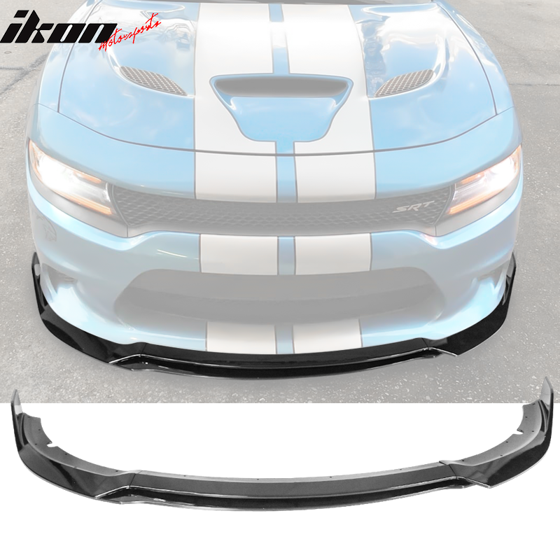 IKON MOTORSPORTS, Front Lip Compatible With 2015-2023 Dodge