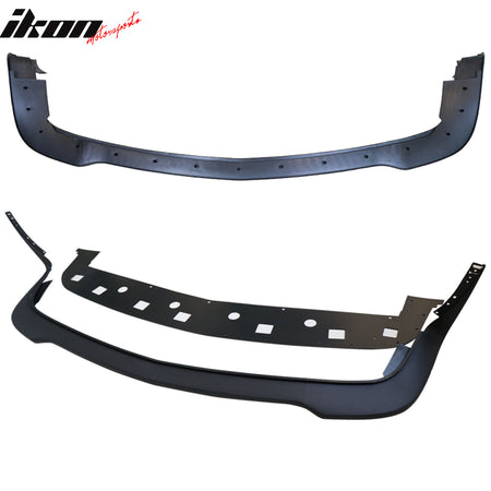 Fits 08-14 Challenger Front Bumper Cover + SRT Lip + Fender Flares + Headlights