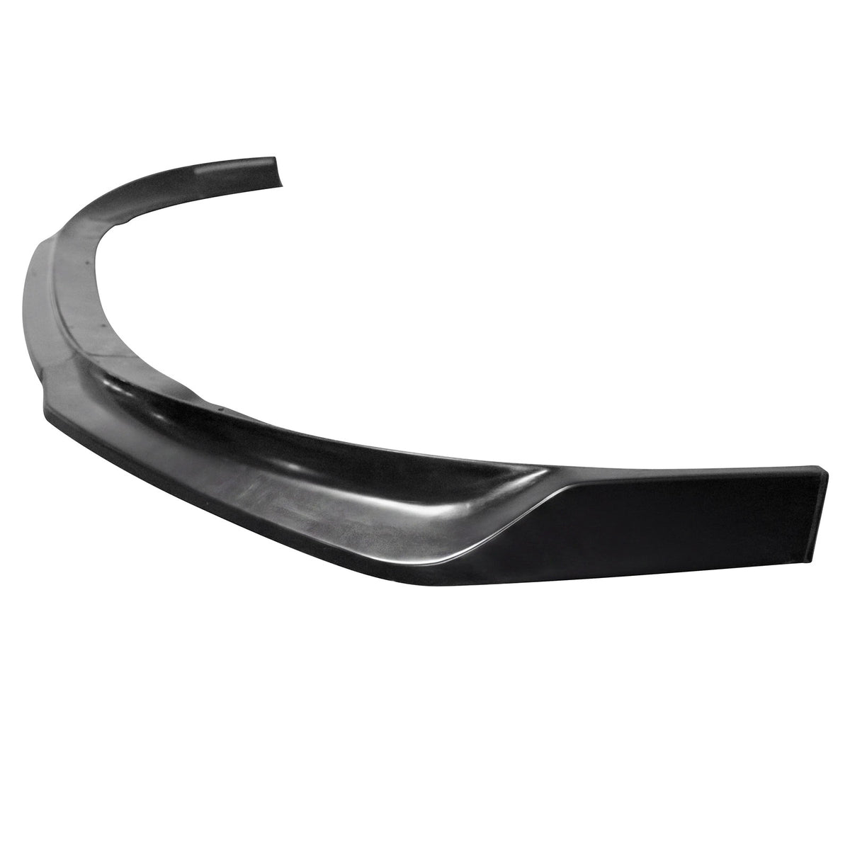 IKON MOTORSPORTS Front Bumper Lip, Compatible with 2013-2016 Dodge Dart, IKCS Style Unpainted Black PU Polyurethane Add-on Air Dam Chin Spoiler Protector Splitter 3PCS