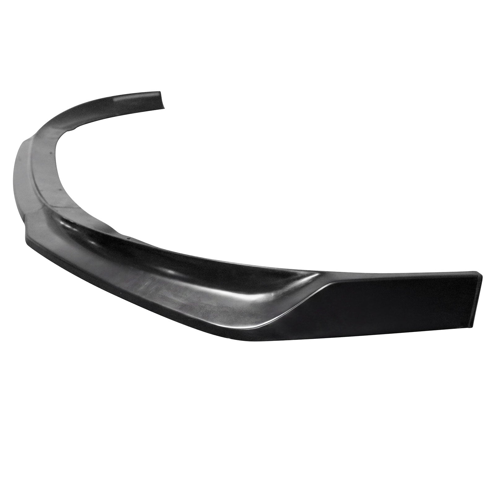 IKON MOTORSPORTS Front Bumper Lip, Compatible with 2013-2016 Dodge Dart, IKCS Style Unpainted Black PU Polyurethane Add-on Air Dam Chin Spoiler Protector Splitter 3PCS