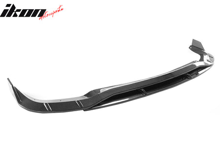 Fits 21-24 Dodge Durango Hellcat Front Bumper Lip Carbon Fiber Print Spoiler 4PC