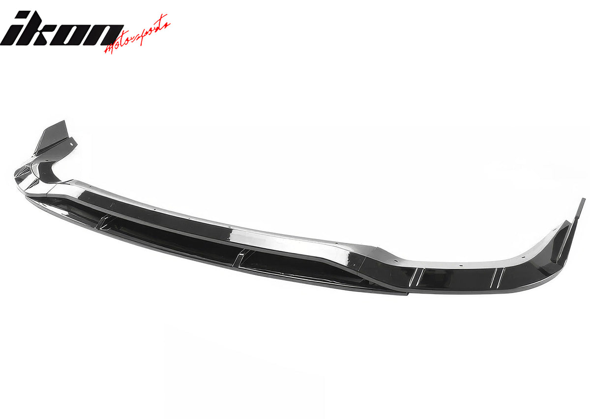 For 21-24 Dodge Durango Hellcat Front Bumper Lip Gloss Black Spoiler 4PC Valance