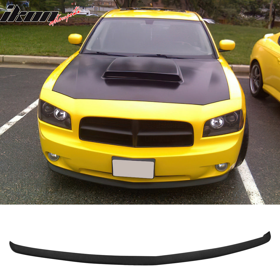 2006-2010 Dodge Charger OE Style Unpainted Front Bumper Lip Spoiler PU
