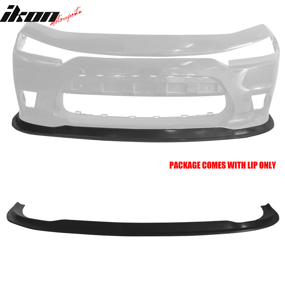 2015-2022 Dodge Charger V8 SRT Scat Pack Unpainted Front Bumper Lip PU