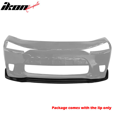 Fits 15-22 Dodge Charger SRT & Scat Pack Extreme Style Front Bumper Lip PU