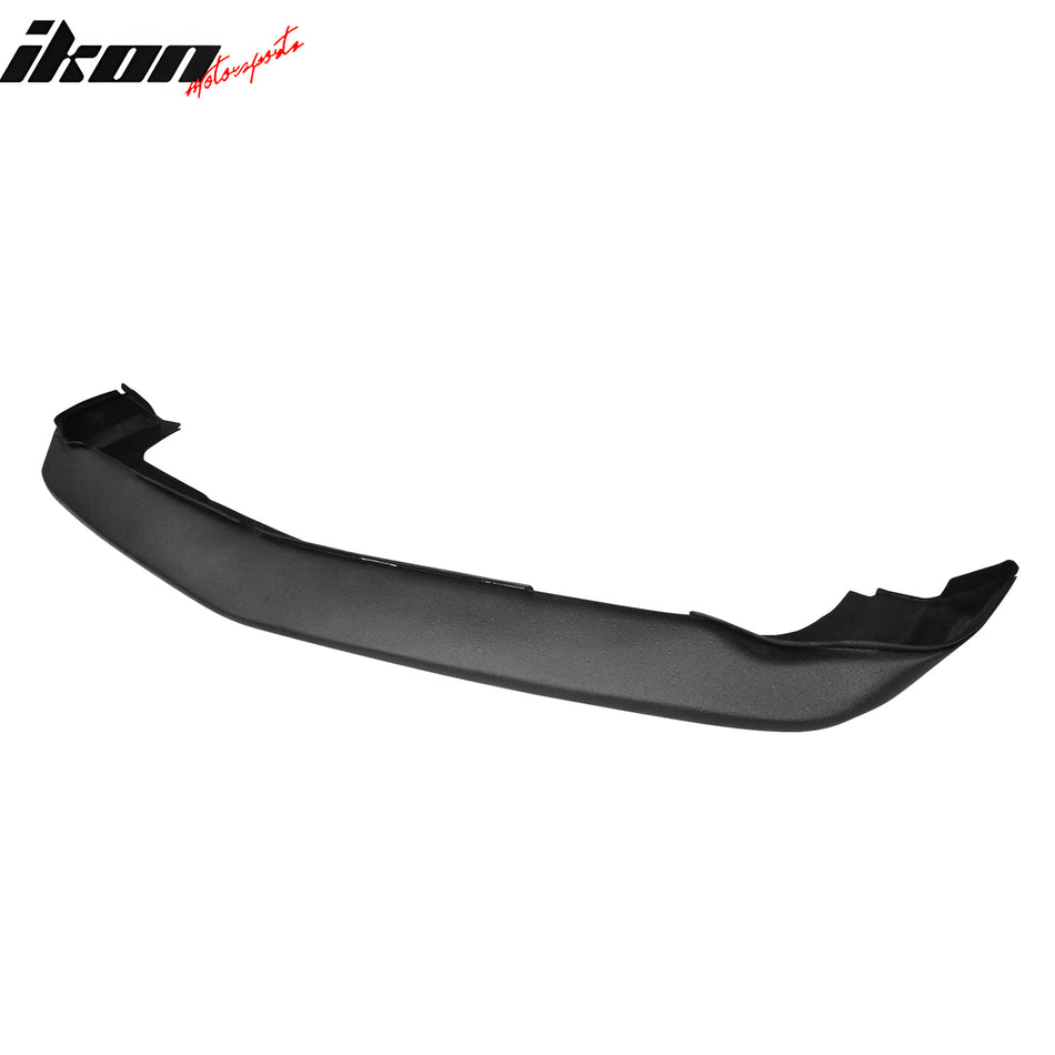 Fit 2008-2010 Dodge Challenger Front Bumper Lip MDP Style Black PU