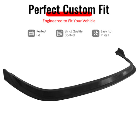 Fits 03-04 Ford Mustang SVT Cobra MDA V2 Style Front Bumper Lip PU Unpainted