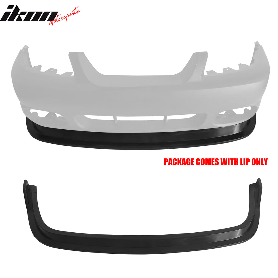 2003-2004 Ford Mustang SVT Cobra MDA V2 Unpainted Front Bumper Lip PU