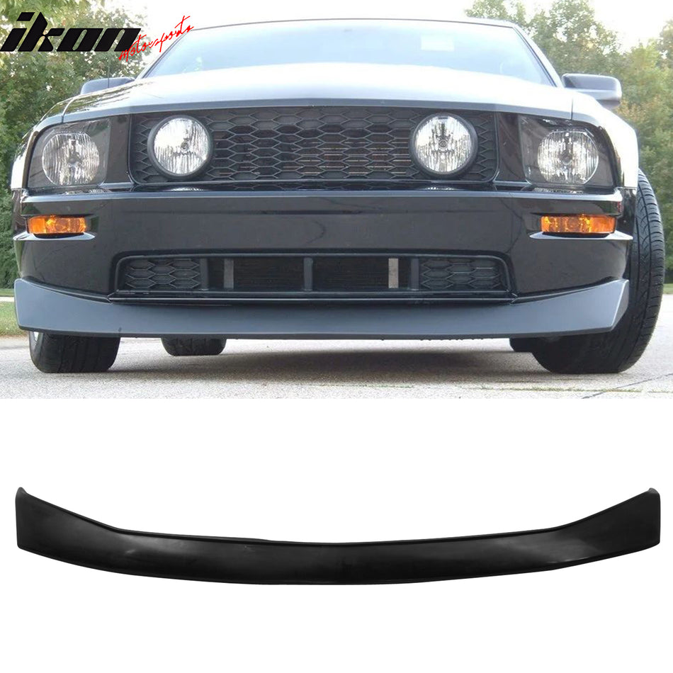 2005-2009 Ford Mustang V6 B2 Style Unpainted Front Bumper Lip Chin PU