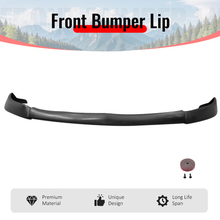 Fits 05-09 Ford Mustang V8 GT CV2 Style Front Bumper Lip Spoiler PU Unpainted