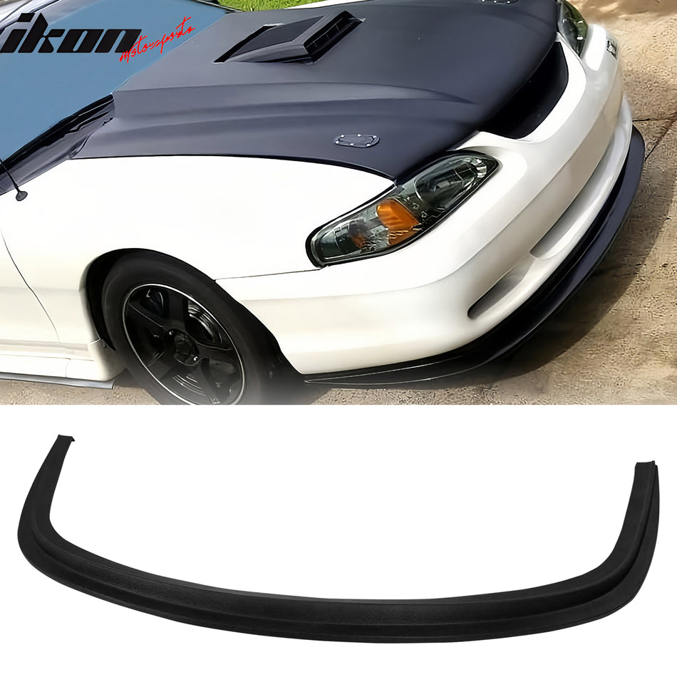 1994-1998 Ford Mustang Front Lower Bumper Lip Air Dam Chin Spoiler Splitter MDA Cobra Style RTS Rough Textured Surface PU Polyurethane