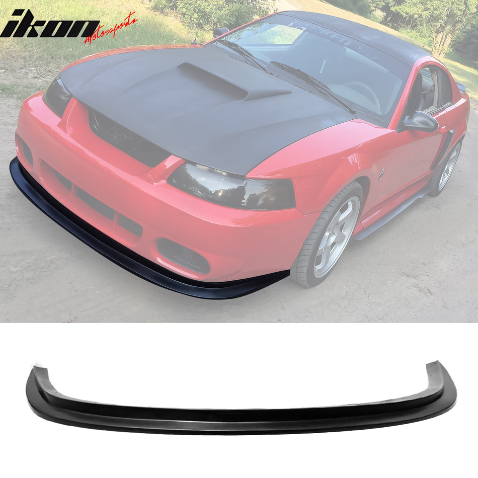 1994-1998 Ford Mustang MDA Cobra Style Unpainted Front Bumper Lip PU