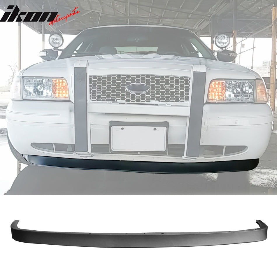 1998-2011 Ford Crown Victoria MDA Style Unpainted Front Bumper Lip PU