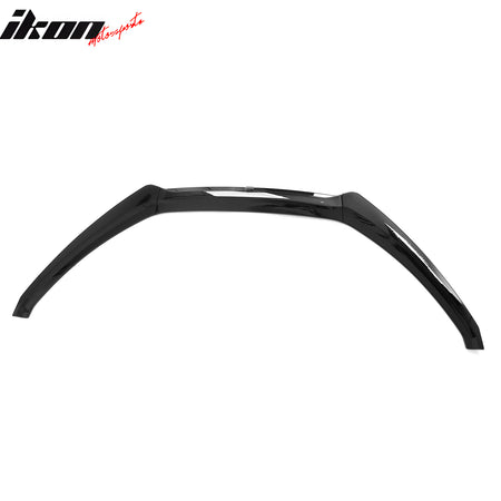 Fits 15-18 Ford Focus IKON Style Front Bumper Lip Spoiler Gloss Black PP 3PCS