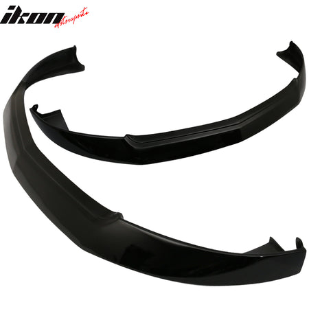 Fits 05-09 Ford Mustang GT V8 IKC Style Front Bumper Lip PU Painted #UA Ebony
