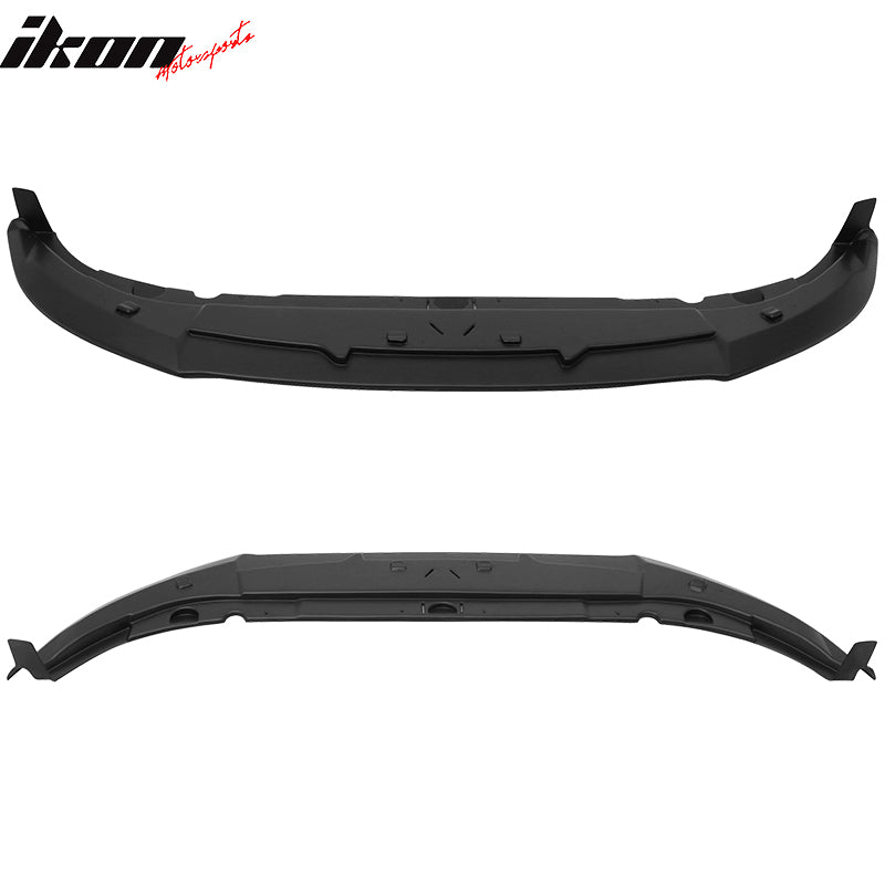 IKON MOTORSPORTS, Front Bumper Lip Compatible With 2010-2014 Ford Mustang Shelby GT500, PP