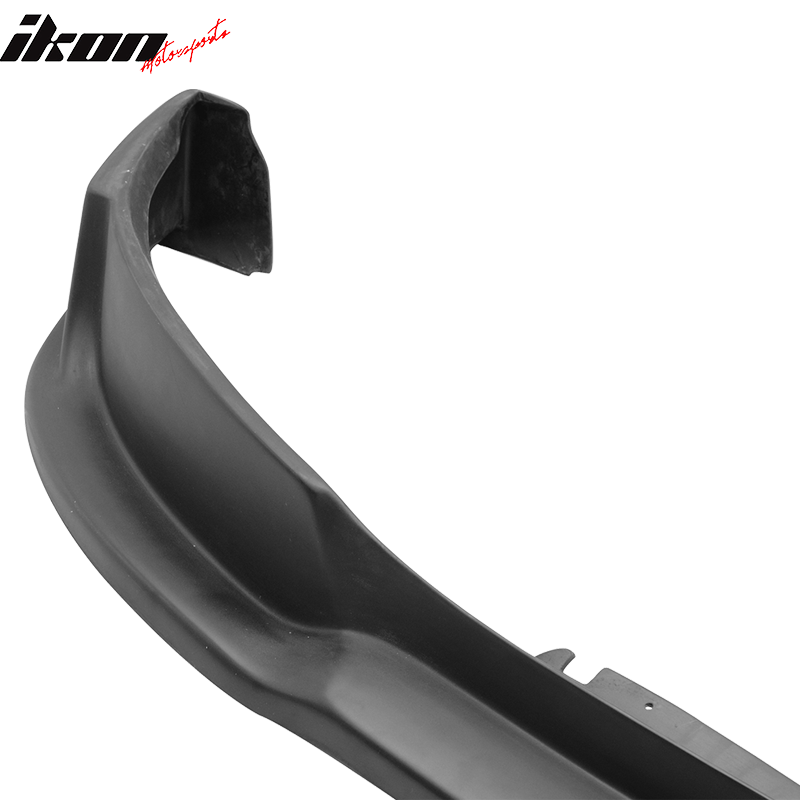 Fits 10-12 Ford Mustang V6 Only Front Bumper Lip Spoiler Unpainted Black PU