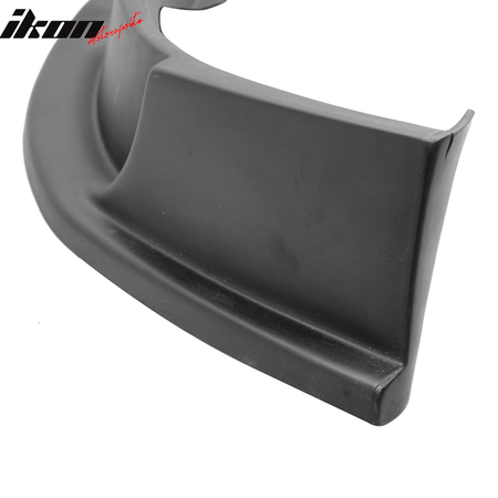 Fits 10-12 Ford Mustang V6 Only Front Bumper Lip Spoiler Unpainted Black PU