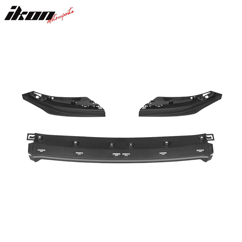 For 10-14 Ford Mustang GT500 Front Bumper Lip OE Style Chin Spoiler 3PC Splitter