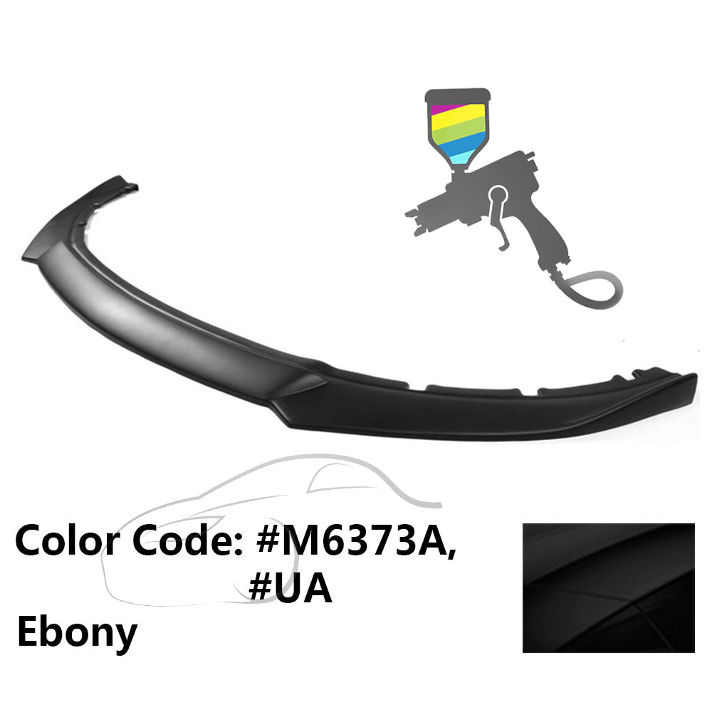 SCITOO Front Bumper Lip Spoiler For 2013-2014 Ford Mustang – Black Carbon Pattern, 3-Piece
