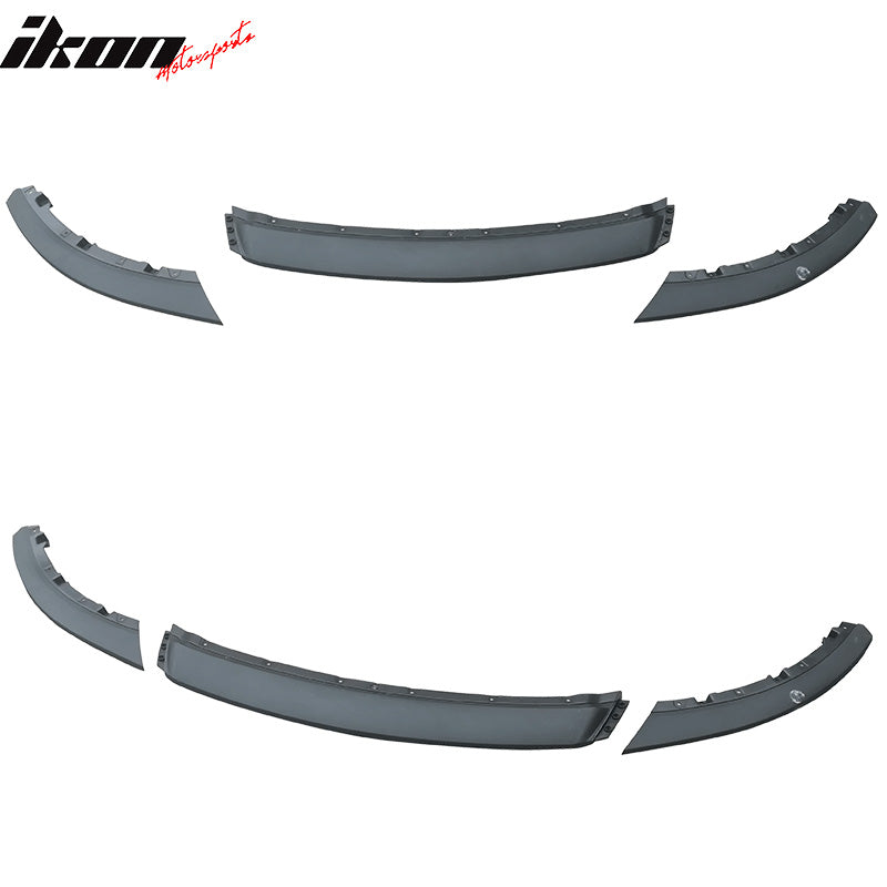 Fits 13-14 Ford Mustang R Style Painted Front Bumper Lip Spoiler PP 3PCS