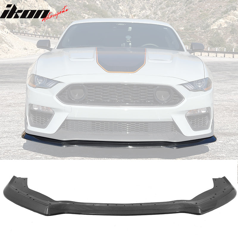 IKON MOTORSPORTS, Front Bumper Lip Compatible With 2021-2023 Ford