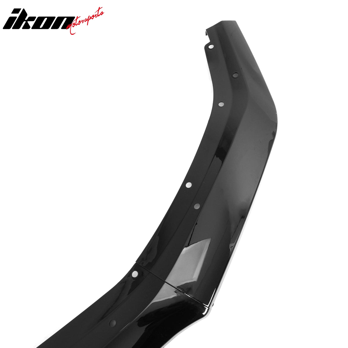 Fits 24-26 Ford Mustang S650 DH Front Bumper Lip Chin Splitter PP Gloss Black