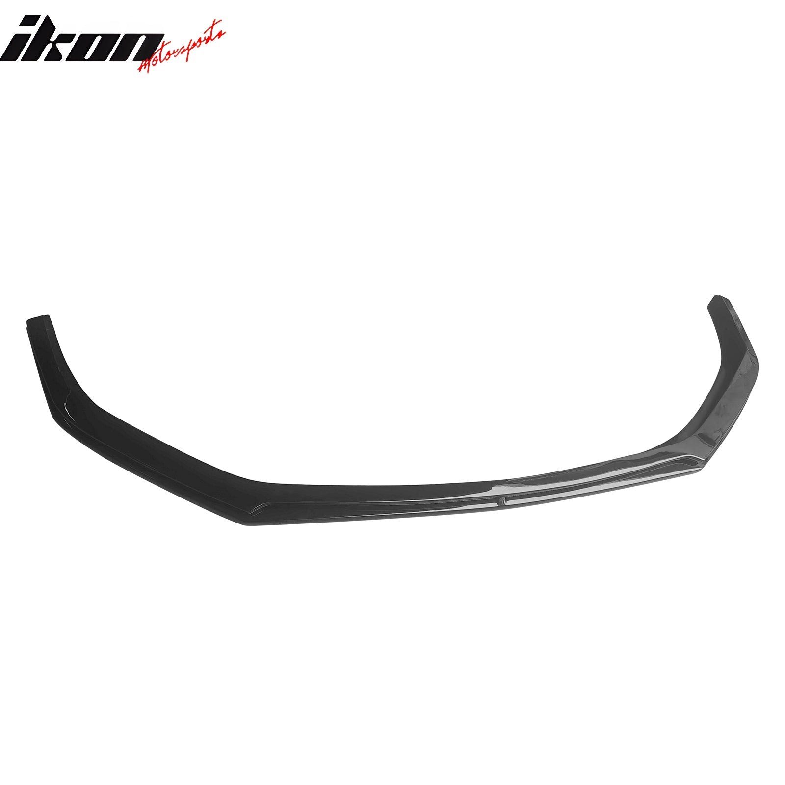 Fits 24-26 Mustang Dark Horse IKON Style Gloss Black Front Bumper Lip Splitter