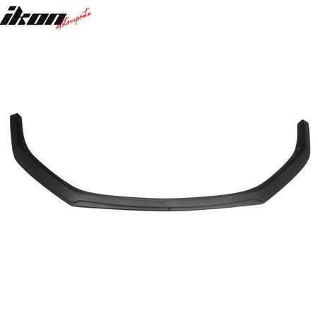 Fits 24-25 Ford Mustang Dark Horse IKON Style Matte Black Front Bumper Lip Chin