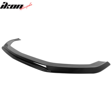 Fits 24-26 Ford Mustang Ecoboost& GT IKON Style Front Bumper Lip Gloss Black ABS