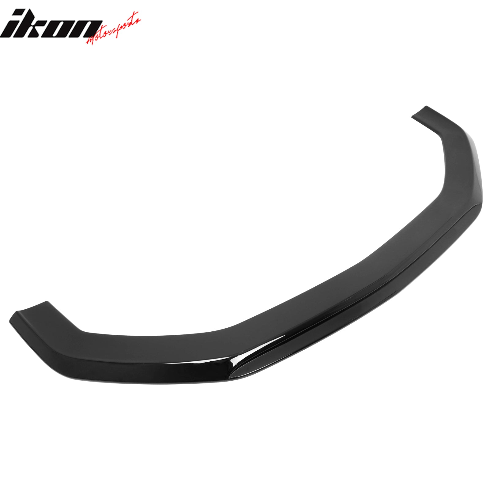 Fits 24-26 Ford Mustang Ecoboost& GT IKON Style Front Bumper Lip Gloss Black ABS