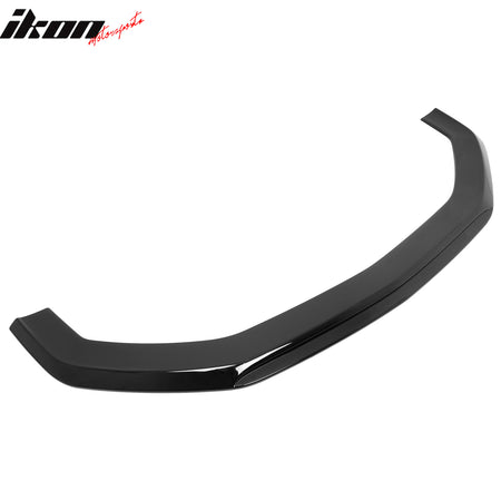Fits 24-26 Ford Mustang Ecoboost& GT IKON Style Front Bumper Lip Gloss Black ABS