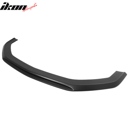 Fits 24-26 Ford Mustang Ecoboost& GT IKON Style Front Bumper Lip Matte Black ABS