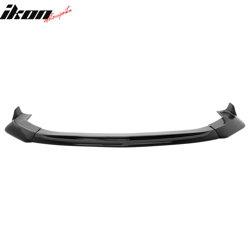 2024-2026 Ford Mustang Ecoboost GT V2 Style Front Lip Gloss Black 3PCS