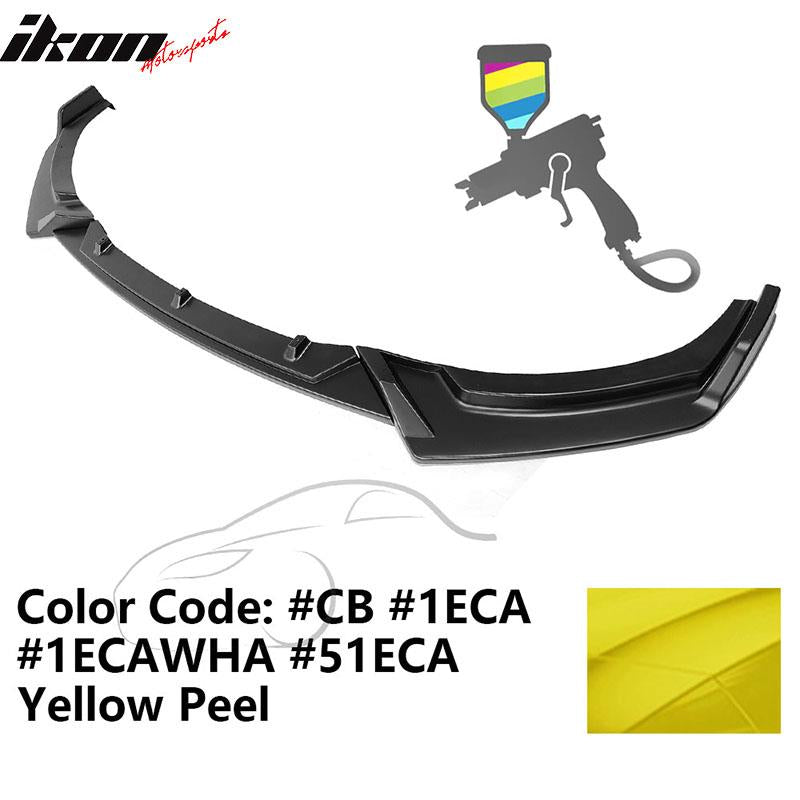 Painted BLK For 2021-2023 Ford Mustang Mach-E GT-Style Front Bumper