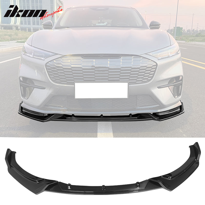 IKON MOTORSPORTS, Front Bumper Lip Compatible With 2021-2023 Ford