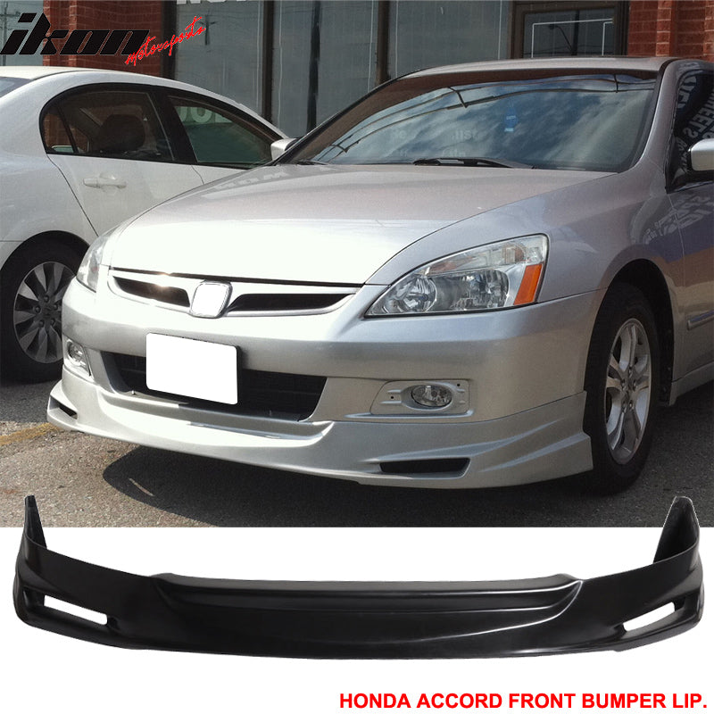 2003-2005 Honda Accord Sedan Mugen Unpainted Front Bumper Lip PU