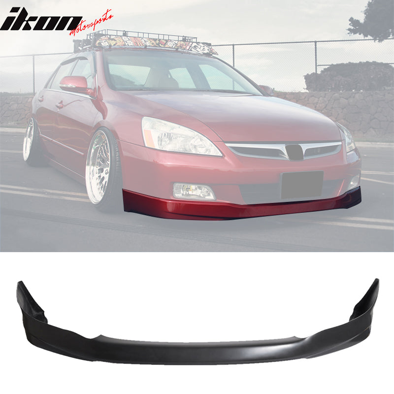 2003-2005 Honda Accord Sedan Front Lip T-R Style Unpainted Front Bumpe