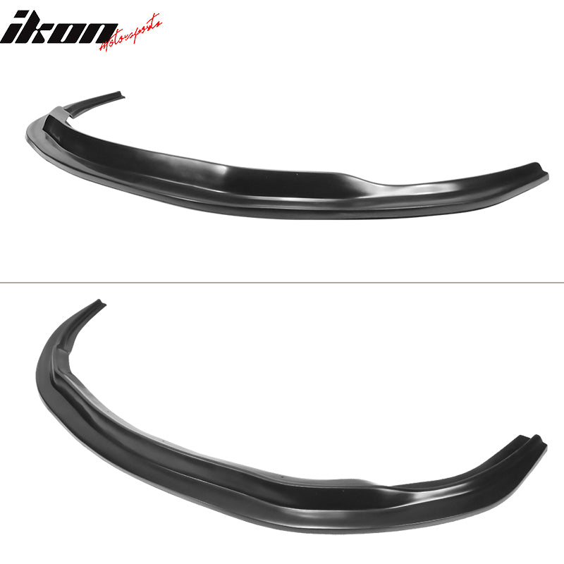 Compatible With 08-10 Honda Accord 4 Door I4 Only MDA Style Front Bumper Lip Black PU By IKON MOTORSPORTS